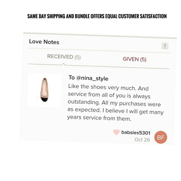 LAST 3 !!! NIB Blush Flats - Picture 7 of 7